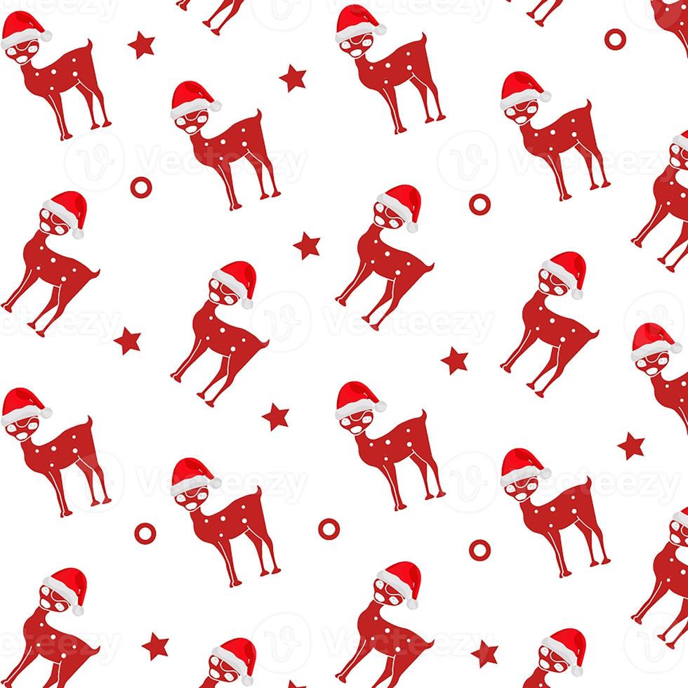 Christmas seamless pattern christmas celebration texture background design photo