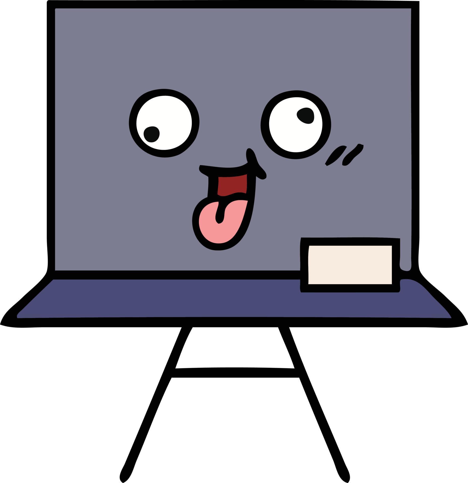 cute cartoon chalkboard 10763400 Vector Art at Vecteezy