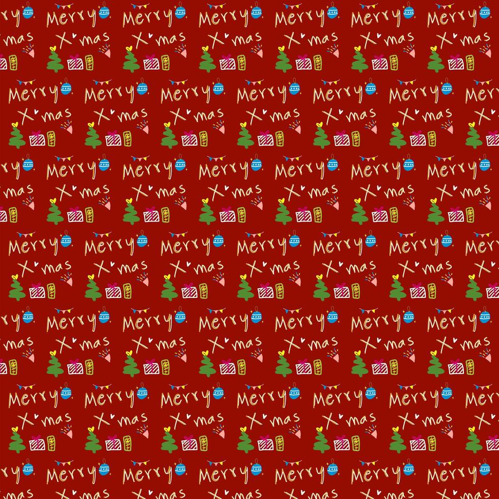 Christmas pattern background photo