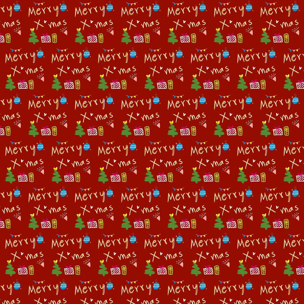 Christmas pattern background photo