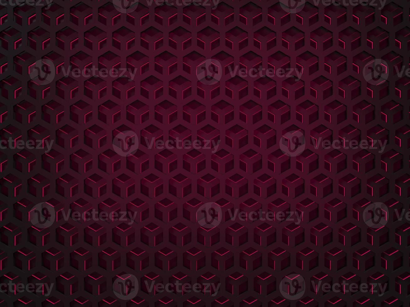 Black abstract background with red backlight, Grunge surface,Modern shape concept, 3d Rendering. photo
