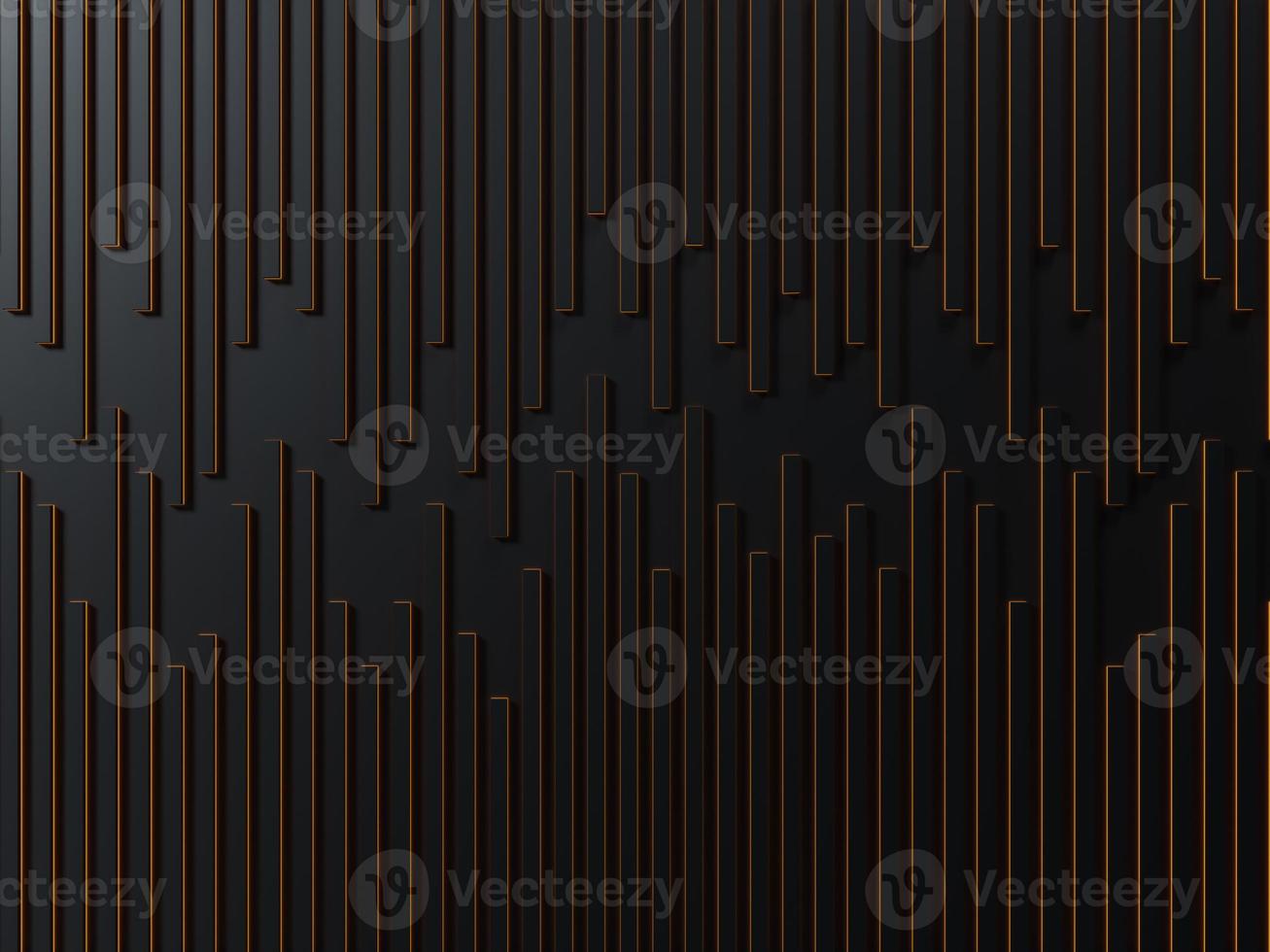 Black abstract background with backlight, Grunge surface,Modern shape concept, 3d Rendering. photo