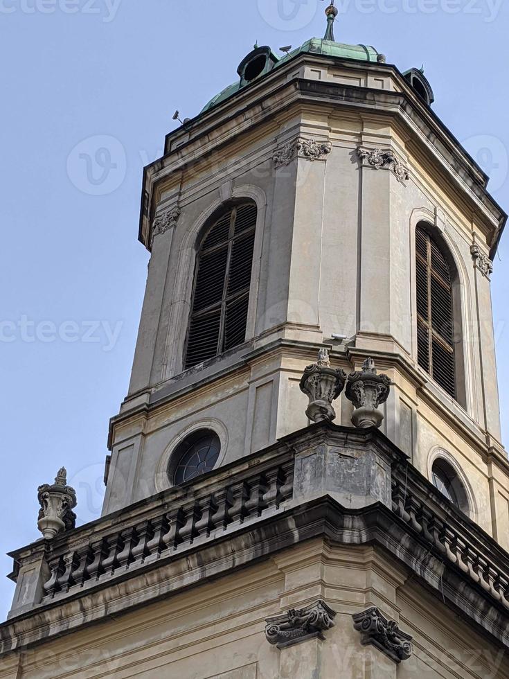 Streets of an old European city, cafes, restaurants, monuments, cathedrals and parks. City of Lviv, Ukraine. photo