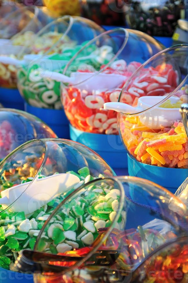 Sweet colorful candy photo