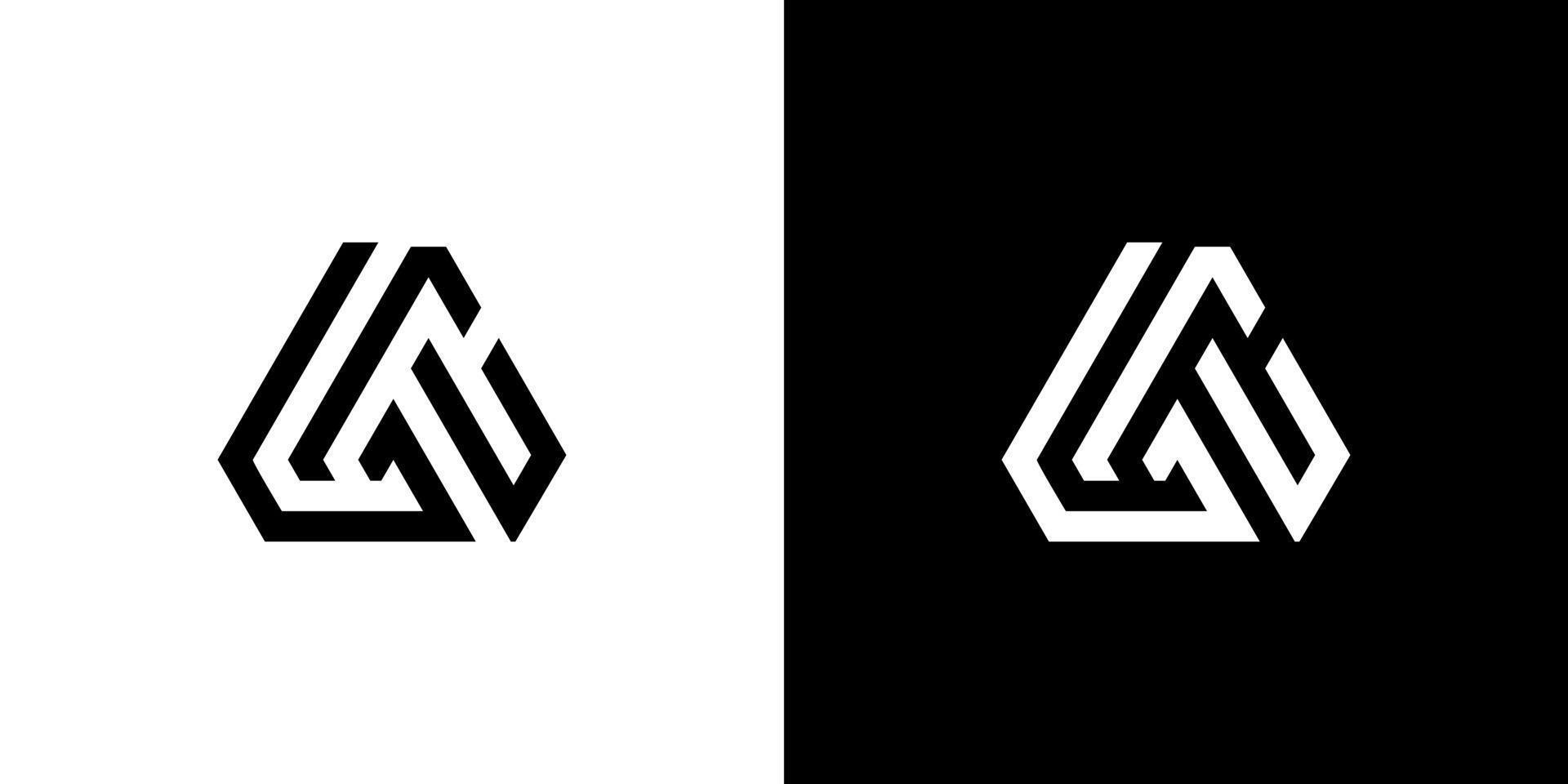 initial LA Letter Logo Design Monogram Icon Vector Template.LF logo
