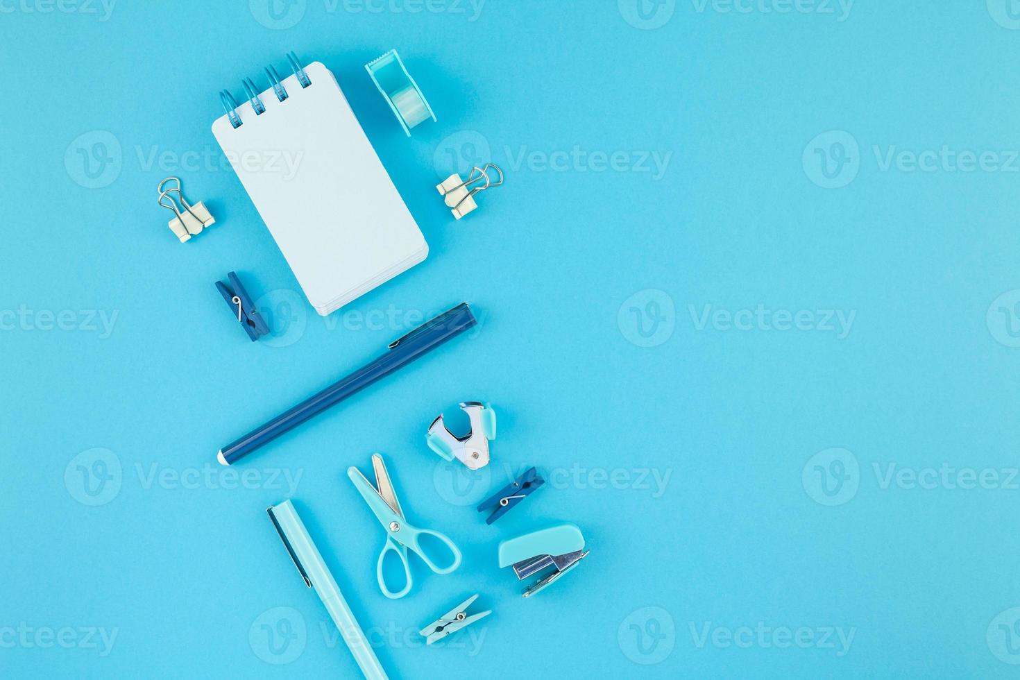 Workspace desk styled design office supplies 10769686 Stock Photo at
