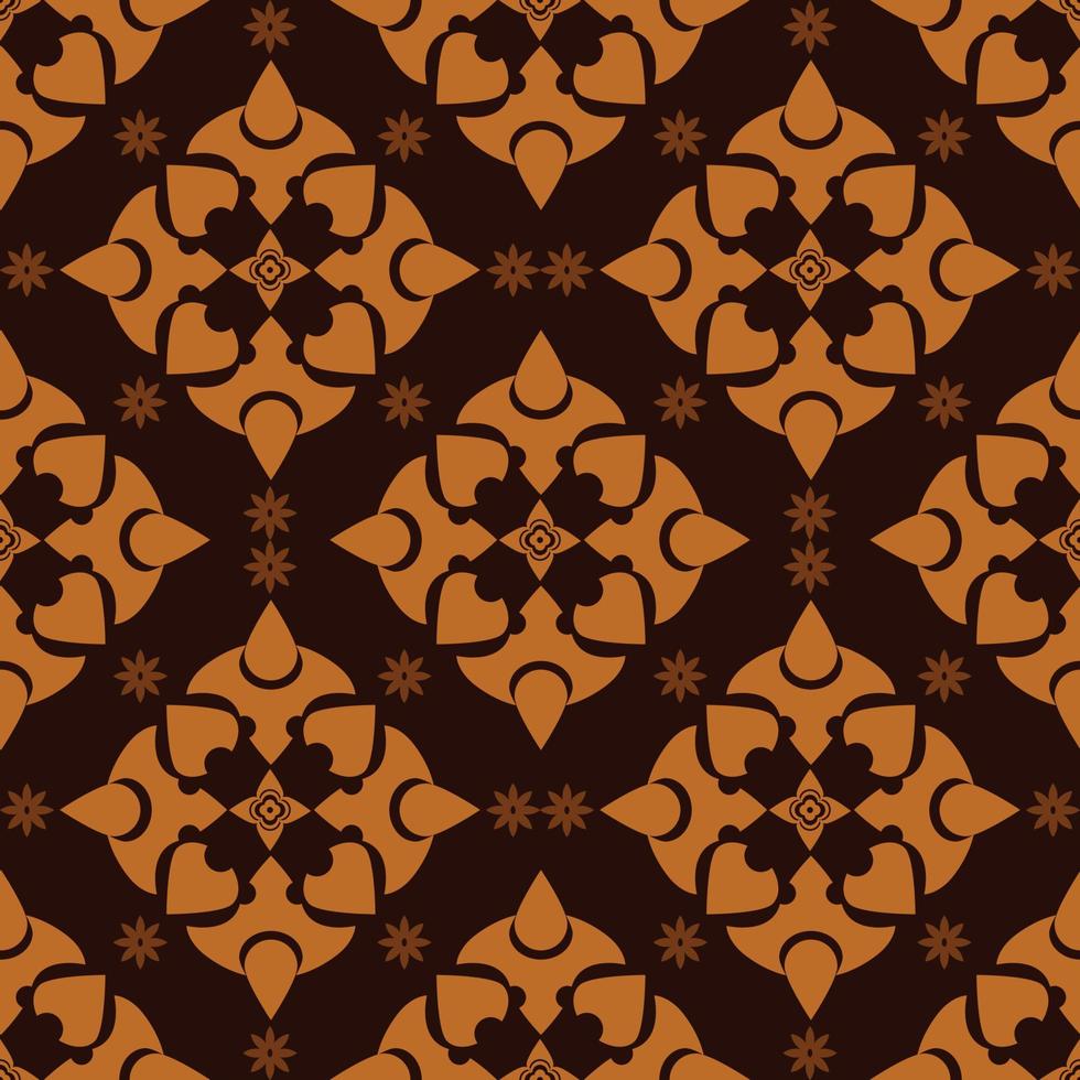 patrón geométrico étnico ikat diseño tradicional sin costuras para fondo, alfombra, papel tapiz, ropa, envoltura, batik, tela, ilustración vectorial. estilo de bordado tailandés. vector