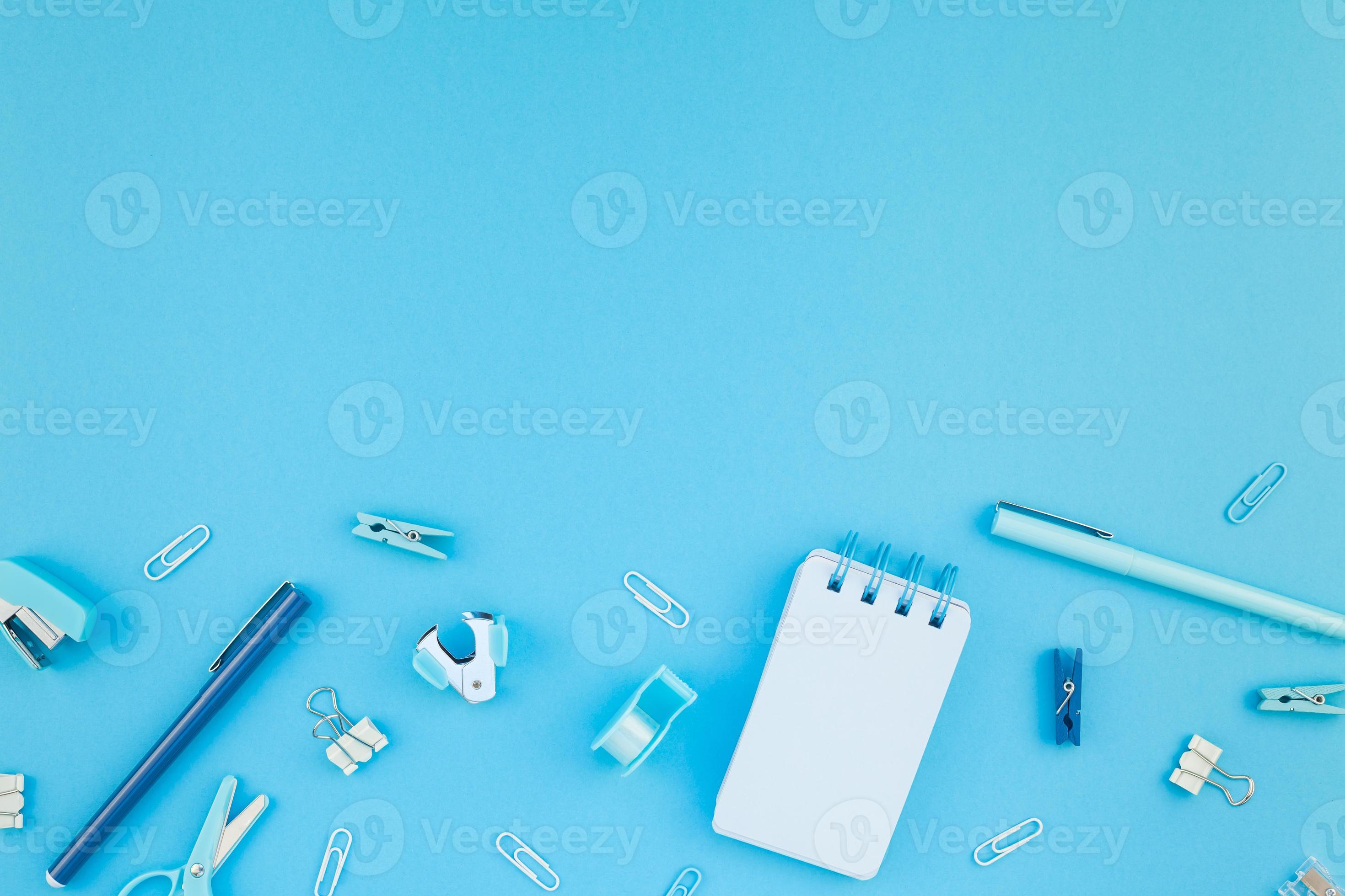 Workspace desk styled design office supplies 10770092 Stock Photo at