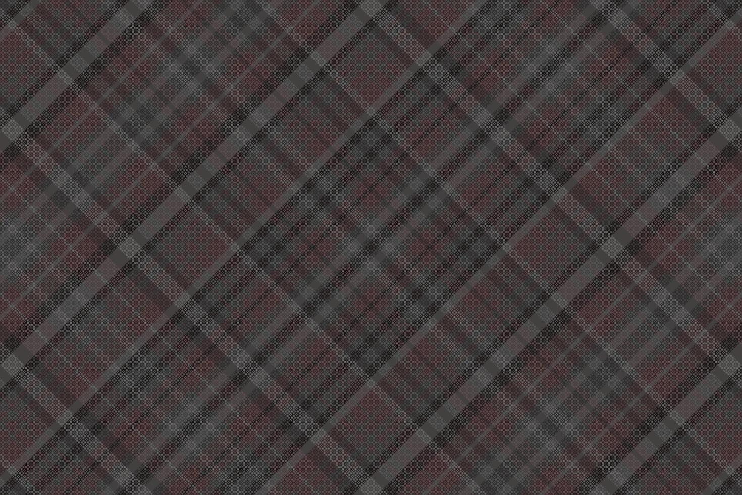 Tartan or plaid night color pattern. vector