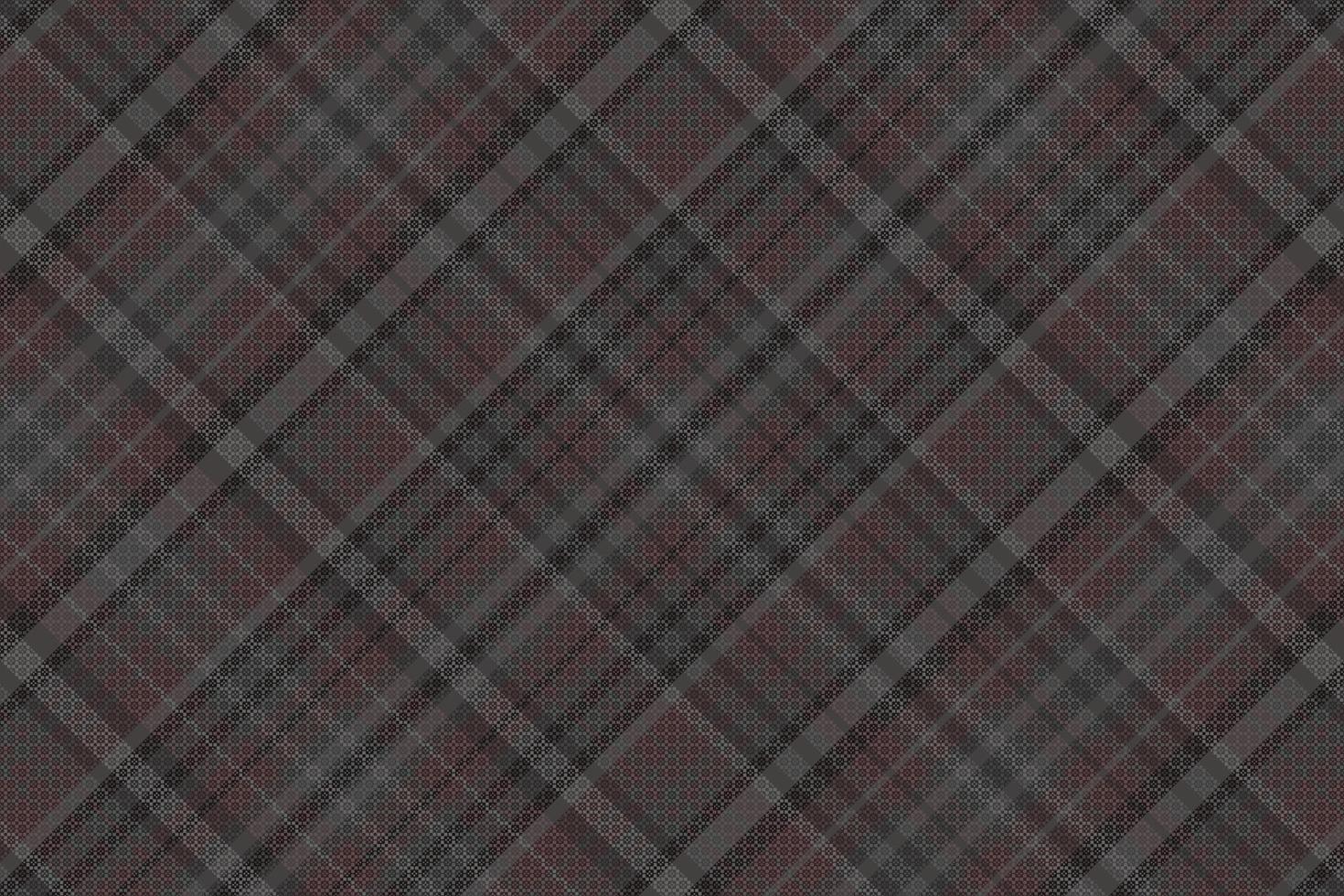 Tartan or plaid night color pattern. vector