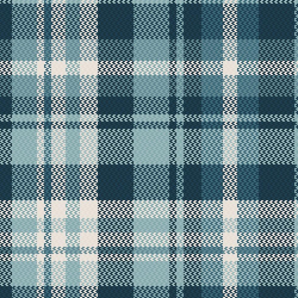 Tartan or plaid night color pattern. vector