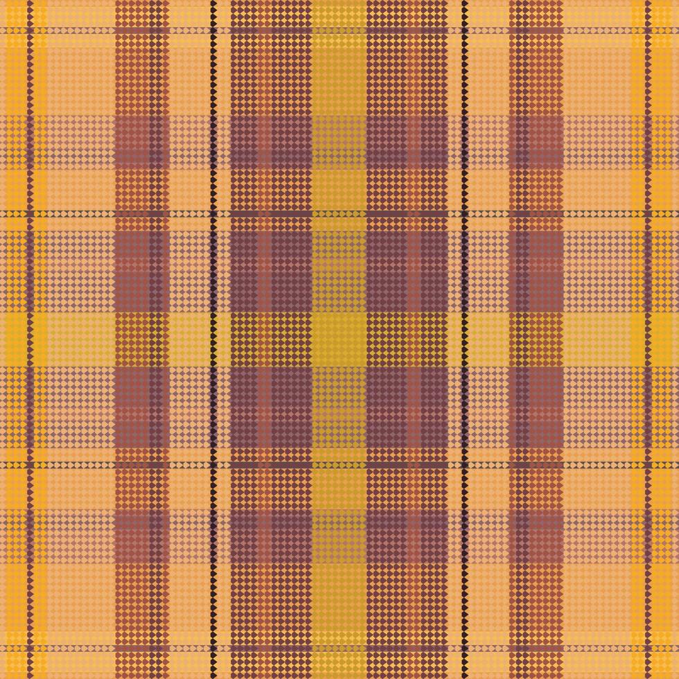 Tartan or plaid night color pattern. vector