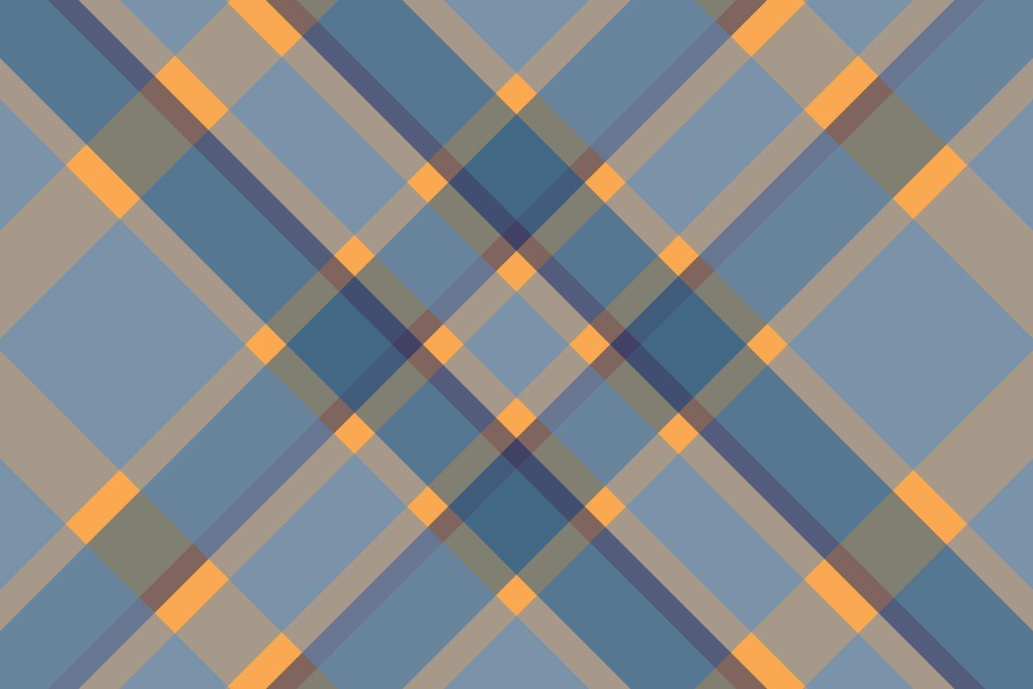 Tartan or plaid night color pattern. vector