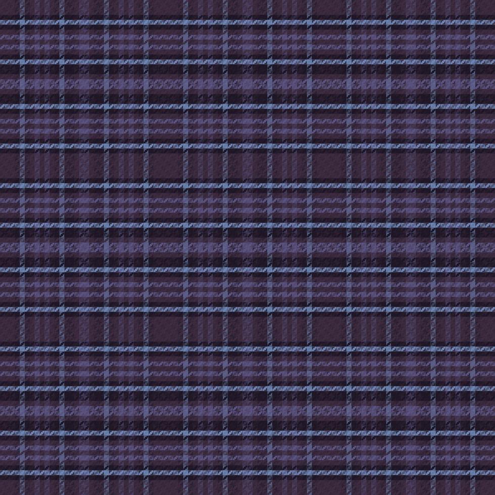 Tartan or plaid night color pattern. vector