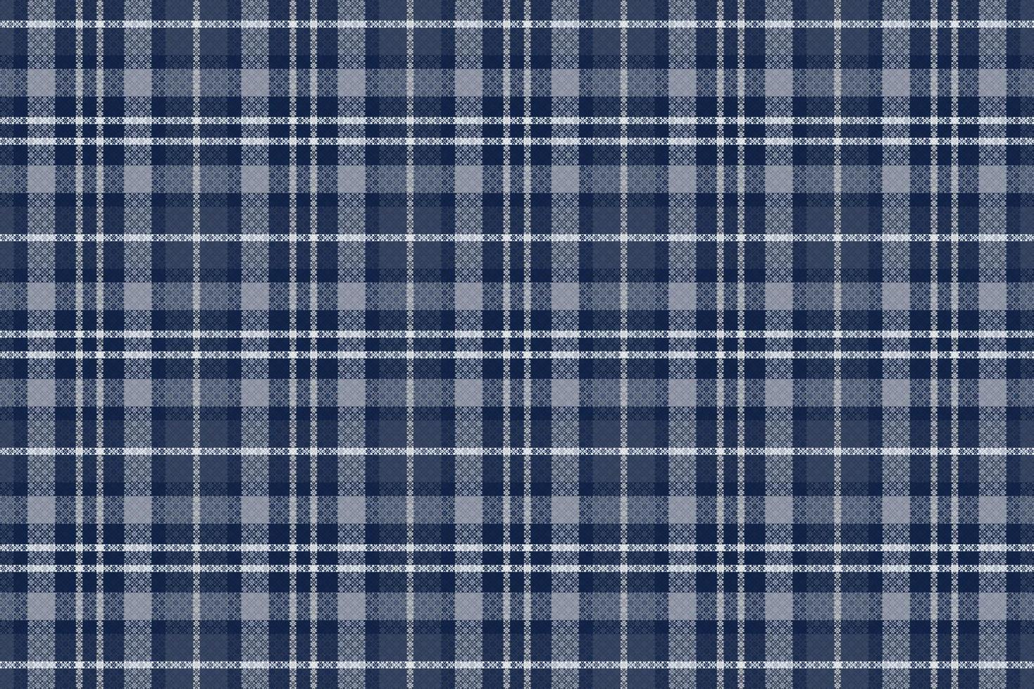 Tartan or plaid night color pattern. vector