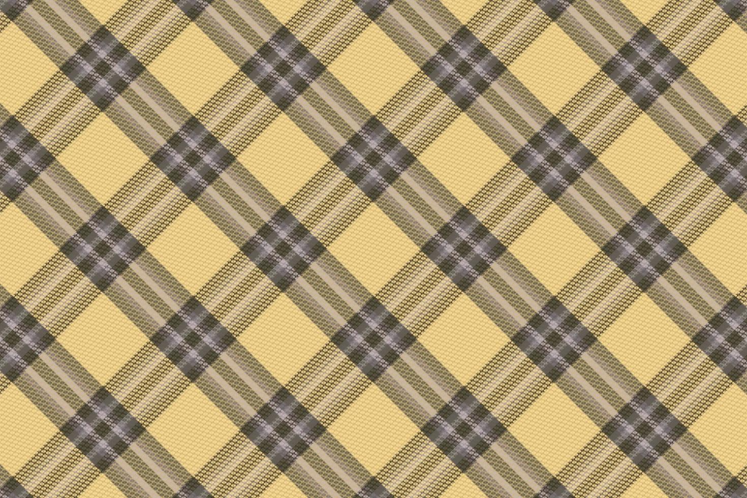 Tartan or plaid night color pattern. vector