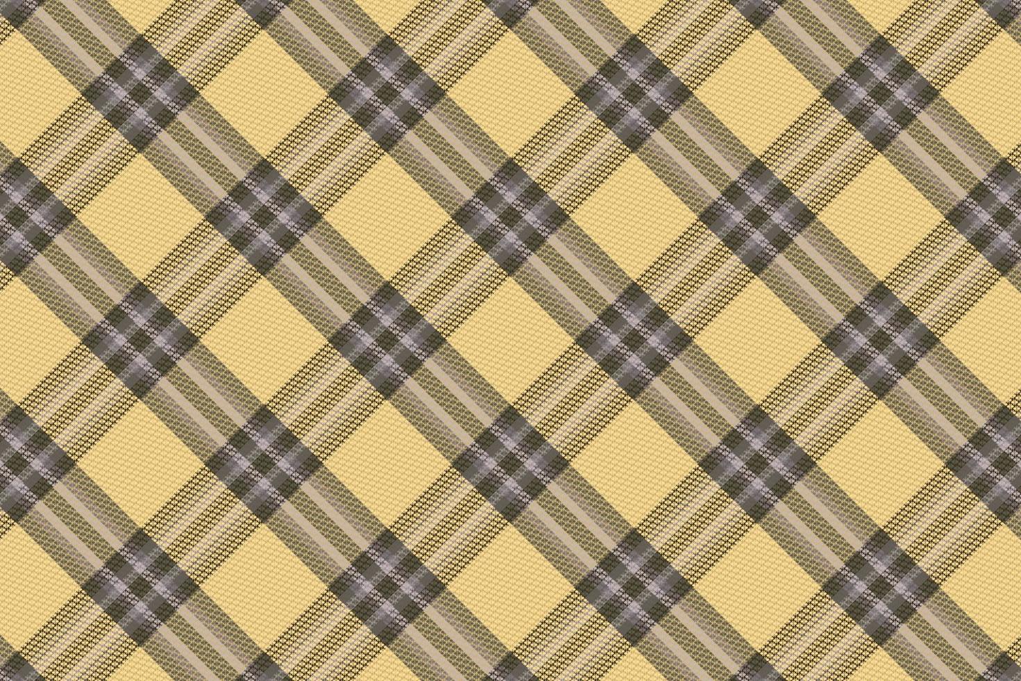 Tartan or plaid night color pattern. vector