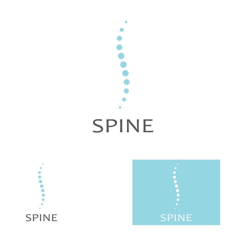 Spine diagnostics symbol vector