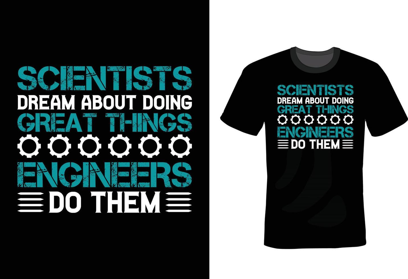 Civil Engineer T shirt design, vintage, typography vector