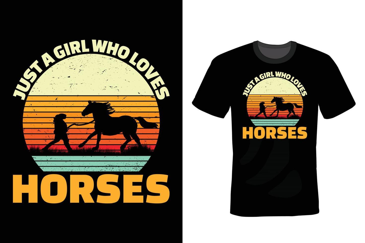 Horse T shirt design, vintage, typography 10771039 Vector Art at Vecteezy