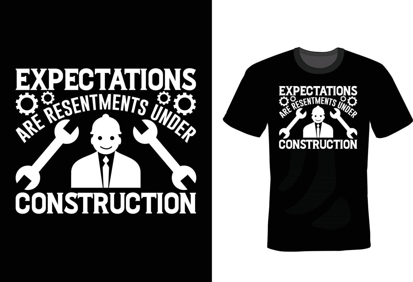 Civil Engineer T shirt design, vintage, typography vector