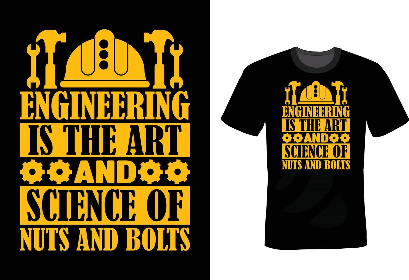 Civil Engineer T shirt design, vintage, typography vector