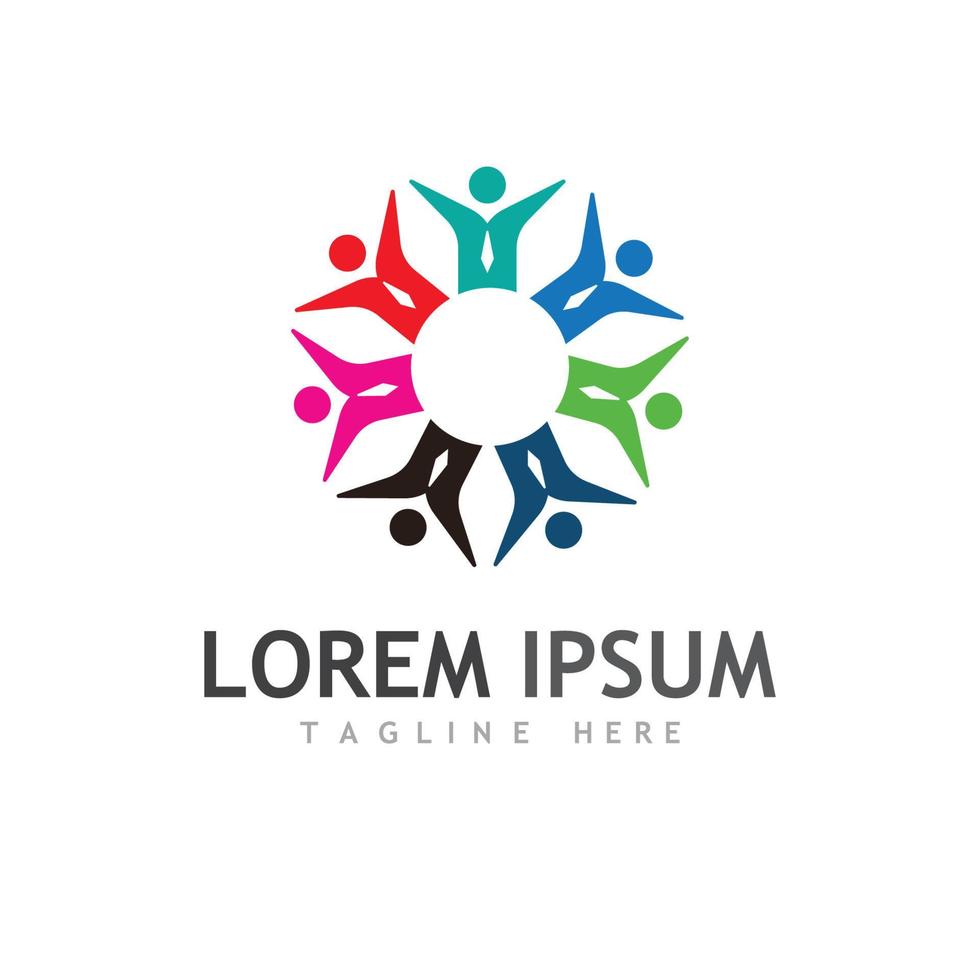 Community, network and social icon vector