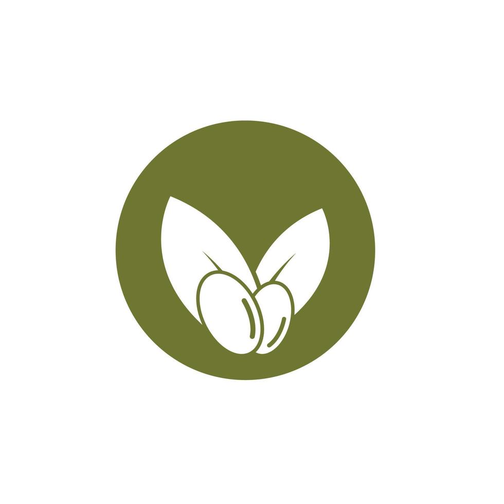 Olive tree vector illustration