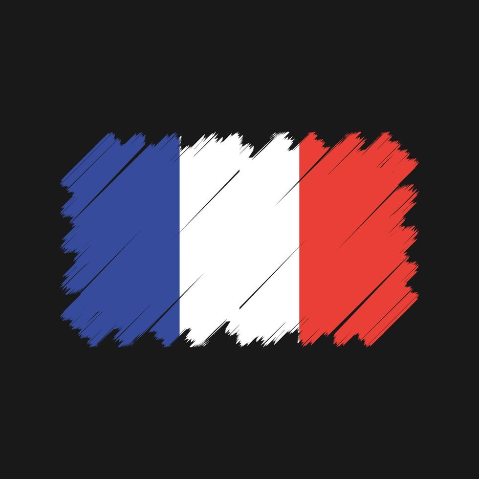 France Flag Vector. National Flag vector