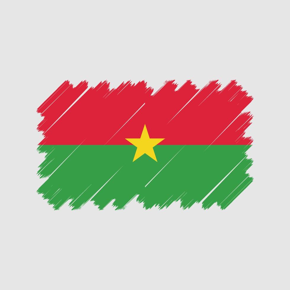 Burkina Faso Flag Vector. National Flag vector