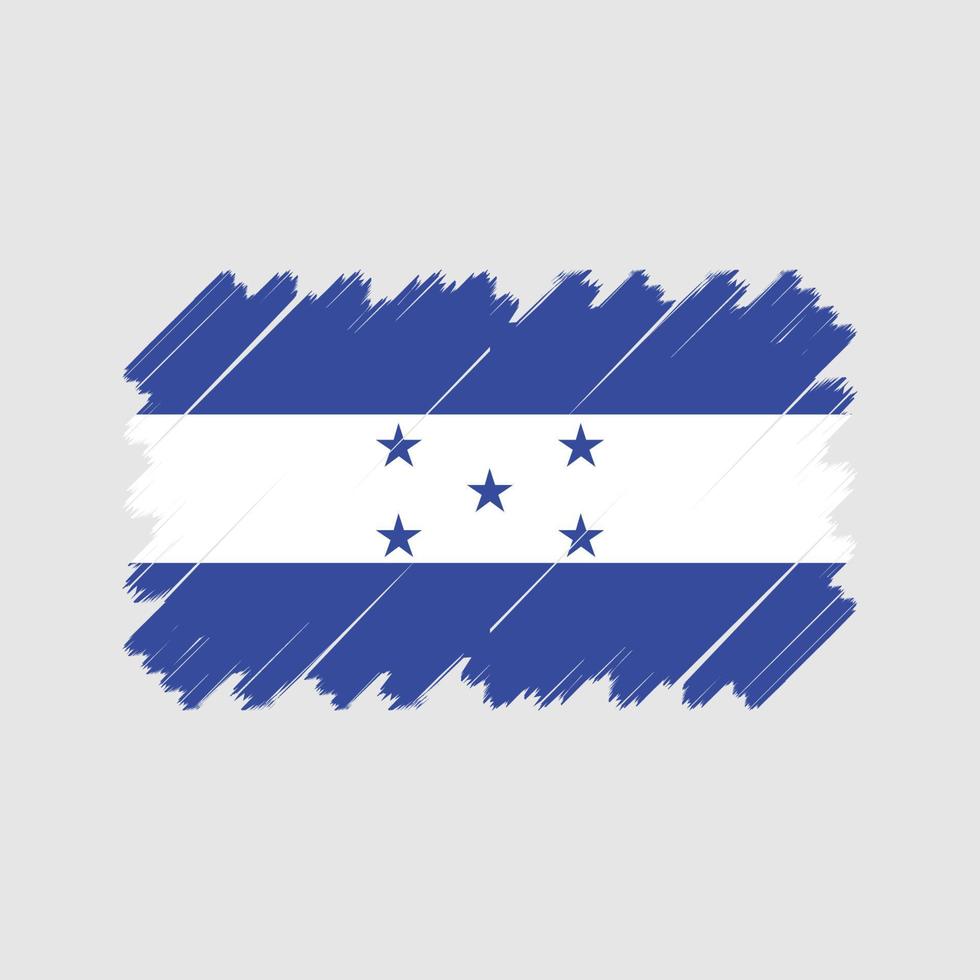 vector de la bandera de honduras. bandera nacional