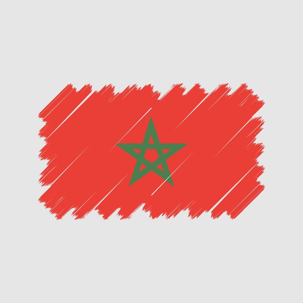 Morocco Flag Vector. National Flag vector