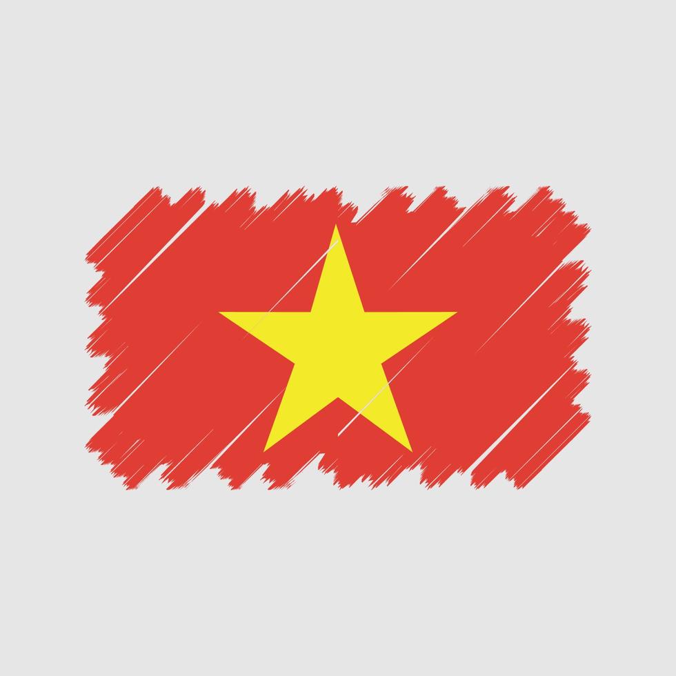 Vietnam Flag Vector. National Flag vector