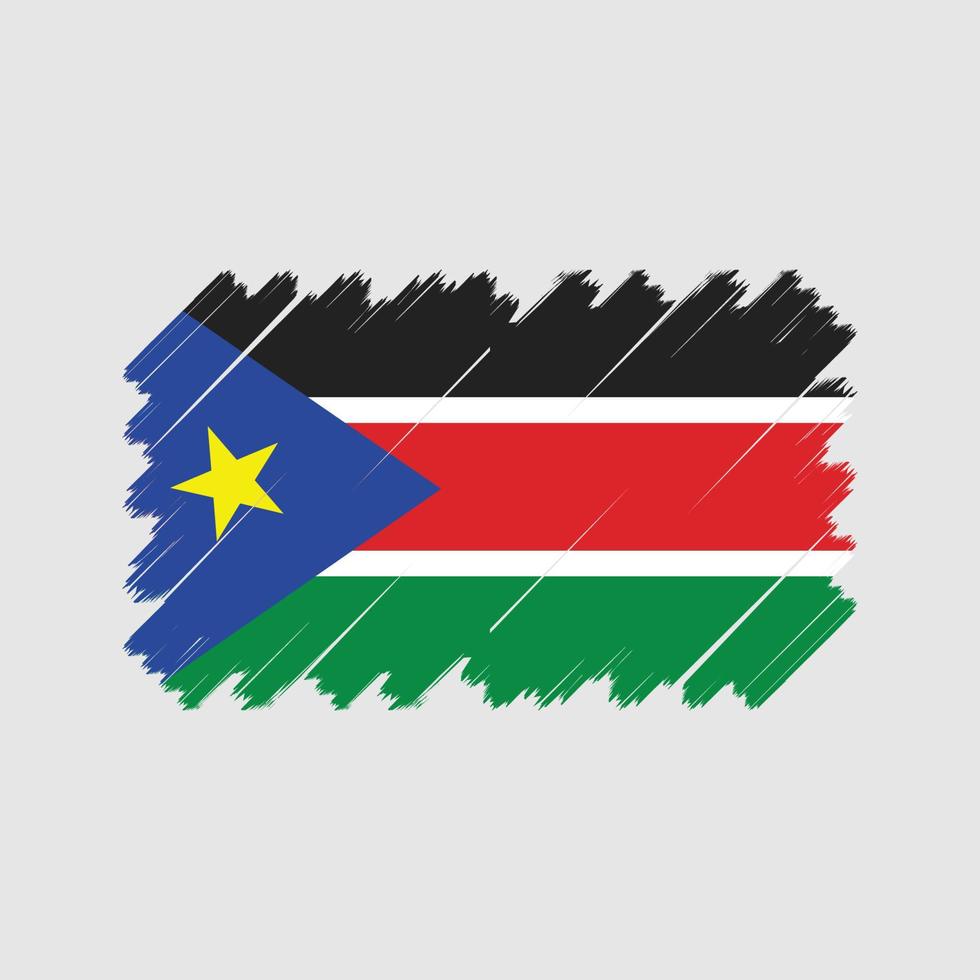 South Sudan Flag Vector. National Flag vector