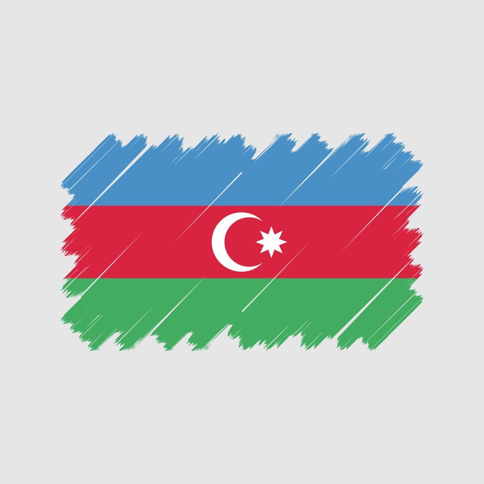 Azerbaijan Flag Vector. National Flag vector