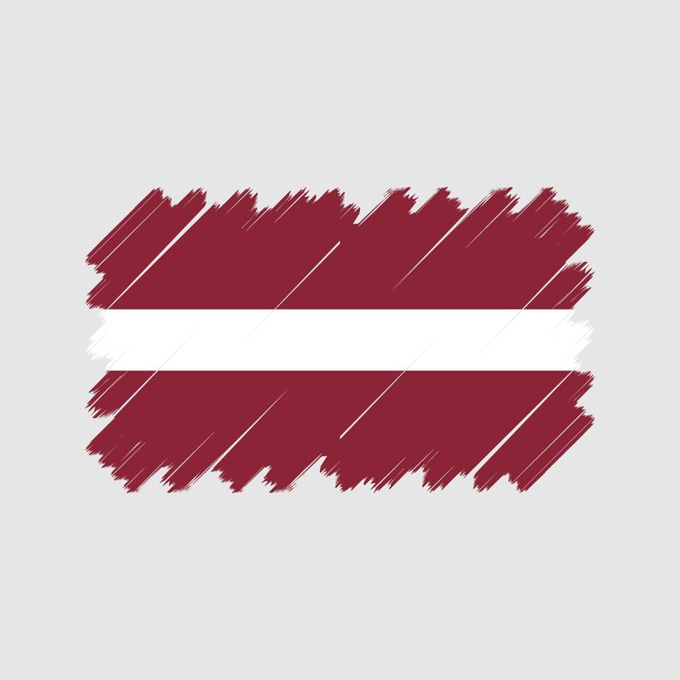 Latvia Flag Vector. National Flag vector