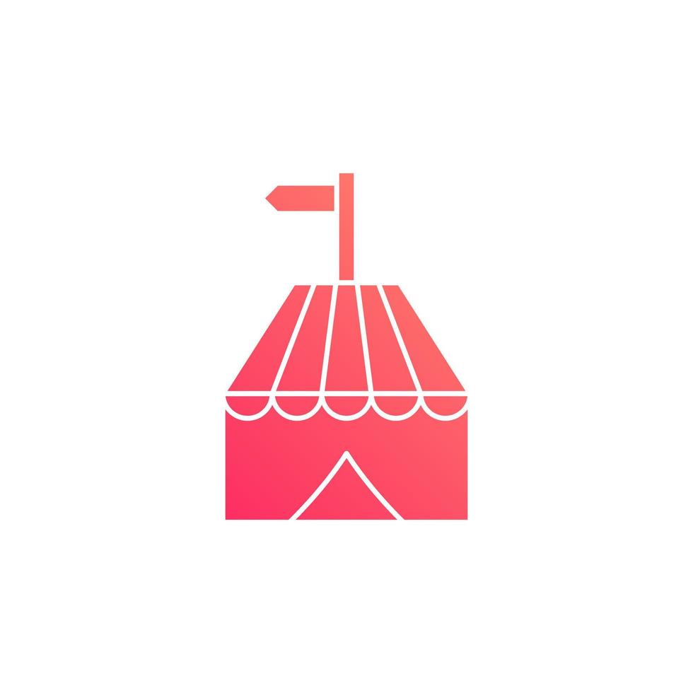 circus tent vector for website symbol icon presentation