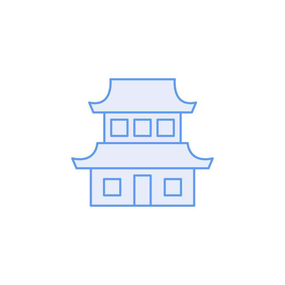 Traditional house vector for website symbol icon presentation