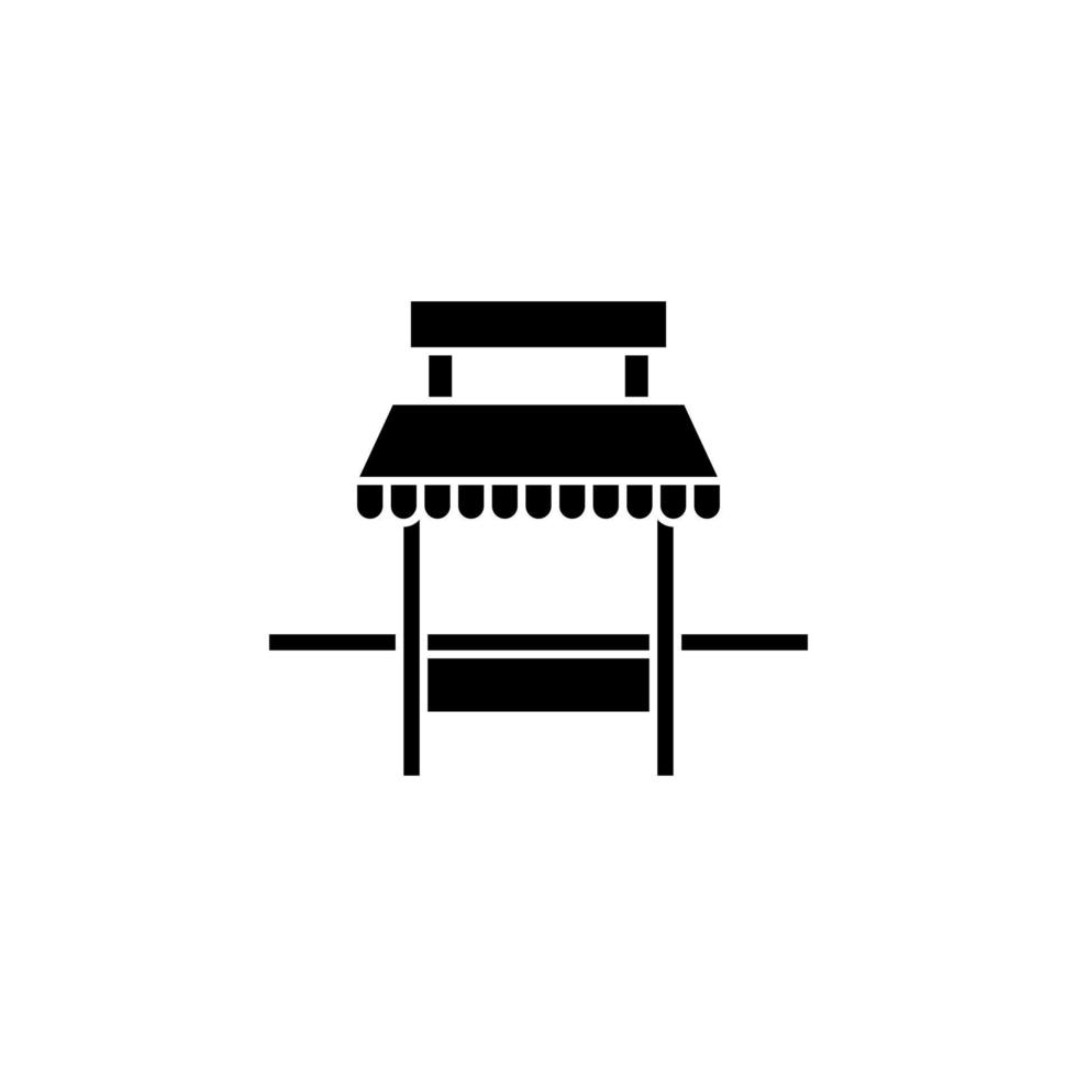 street food cart vector for website symbol icon presentation