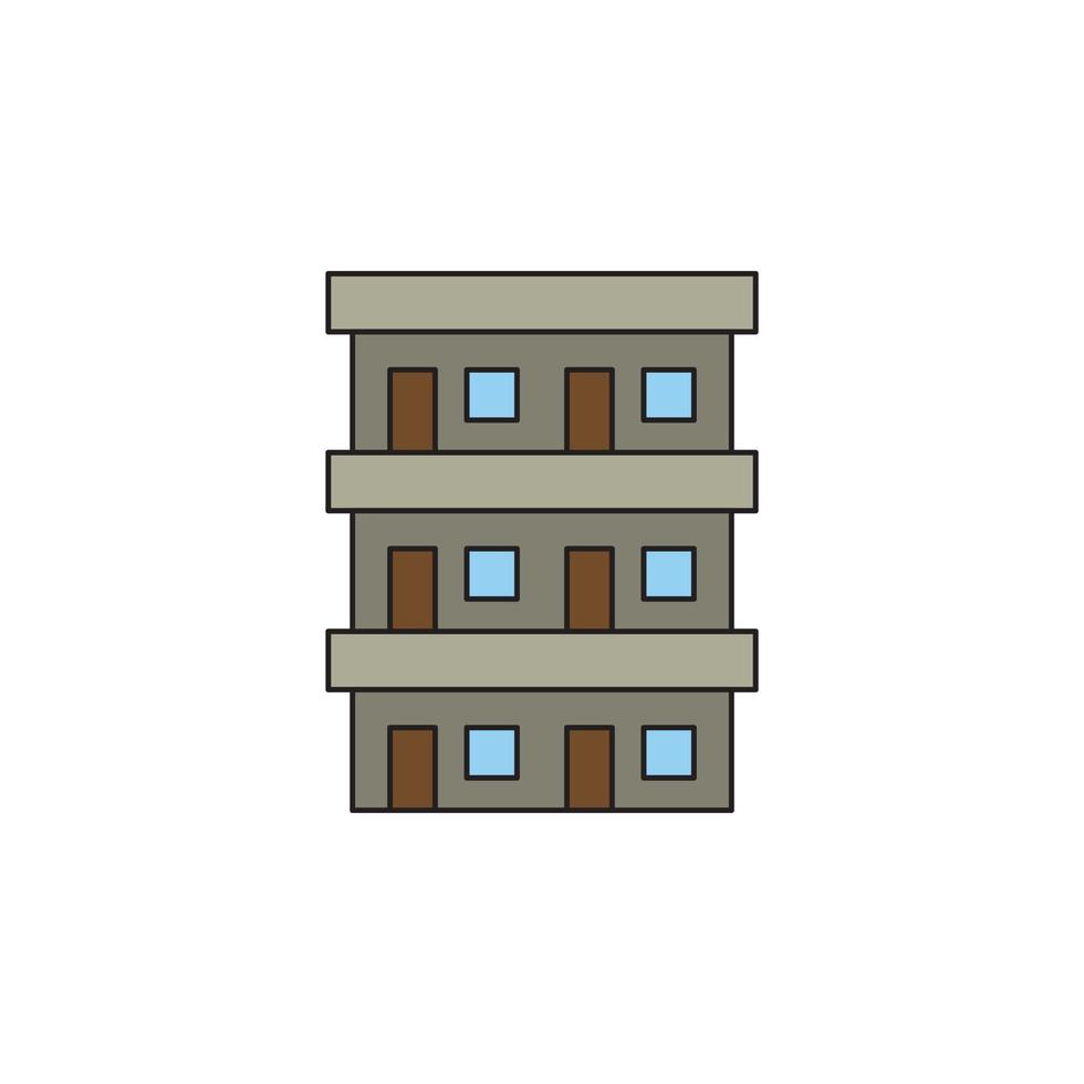 apartment vector for website symbol icon presentation