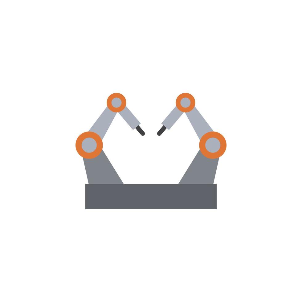 robotic porcess automation vector for website symbol icon presentation