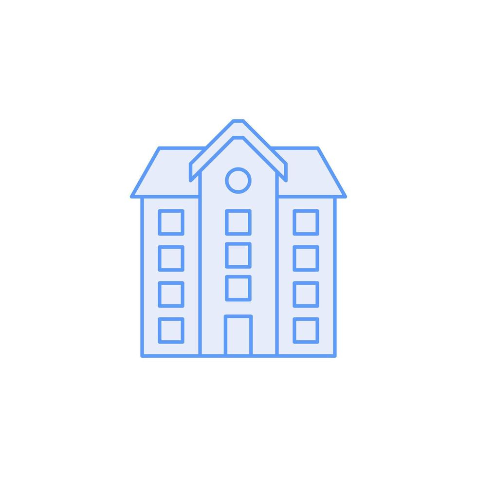 school building vector for website symbol icon presentation