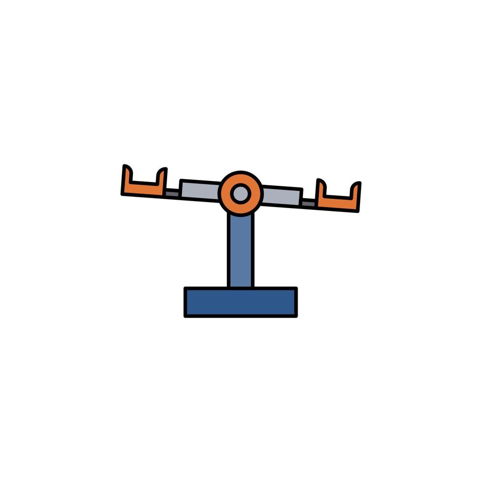 robotic machine scale vector for website symbol icon presentation
