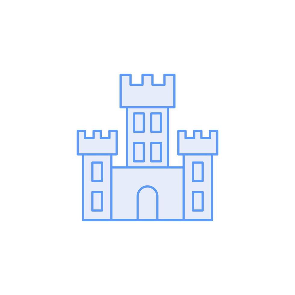 castle icon vector for website symbol icon presentation