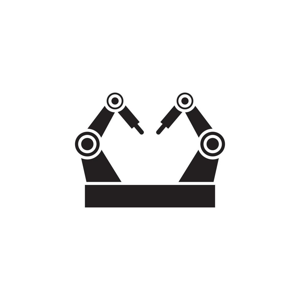 robotic porcess automation vector for website symbol icon presentation