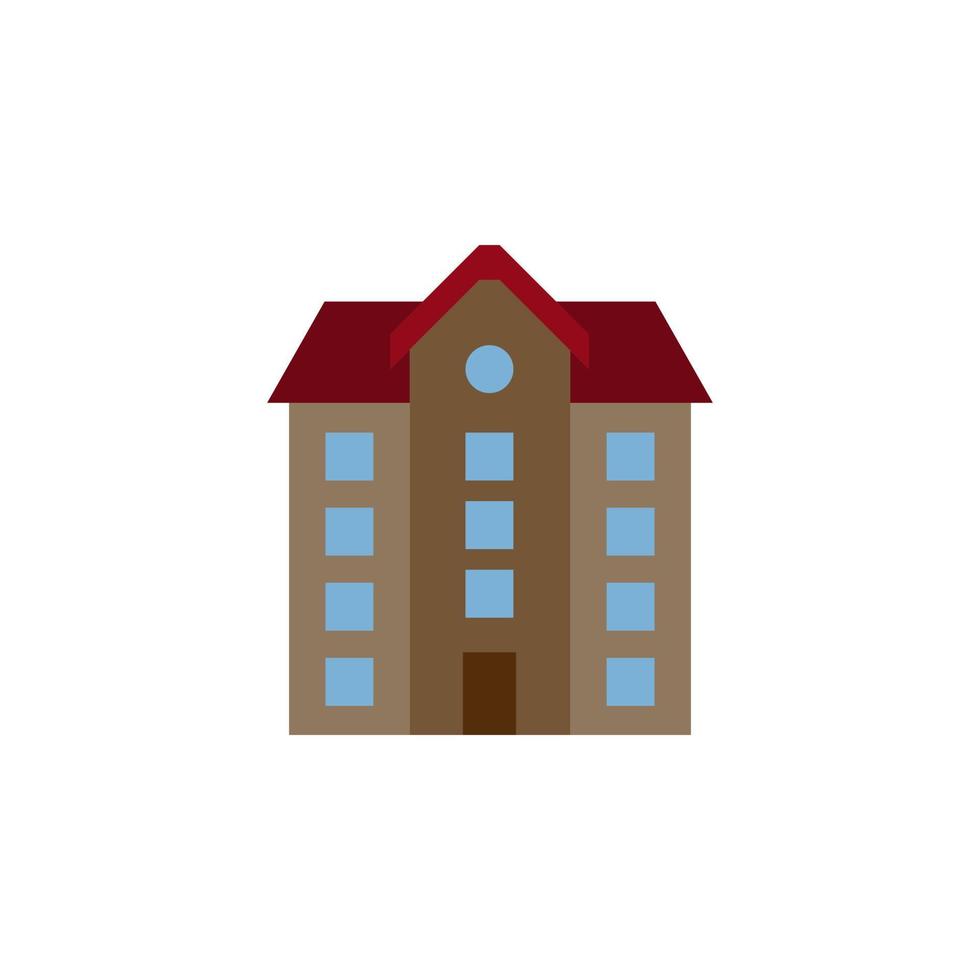 school building vector for website symbol icon presentation