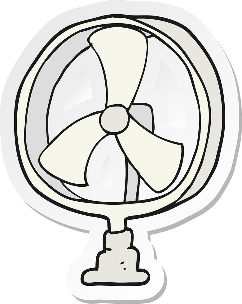 pegatina de un ventilador de escritorio de dibujos animados 10779182 Vector en Vecteezy pegatina de un ventilador de escritorio de dibujos animados 10779182 Vector en Vecteezy