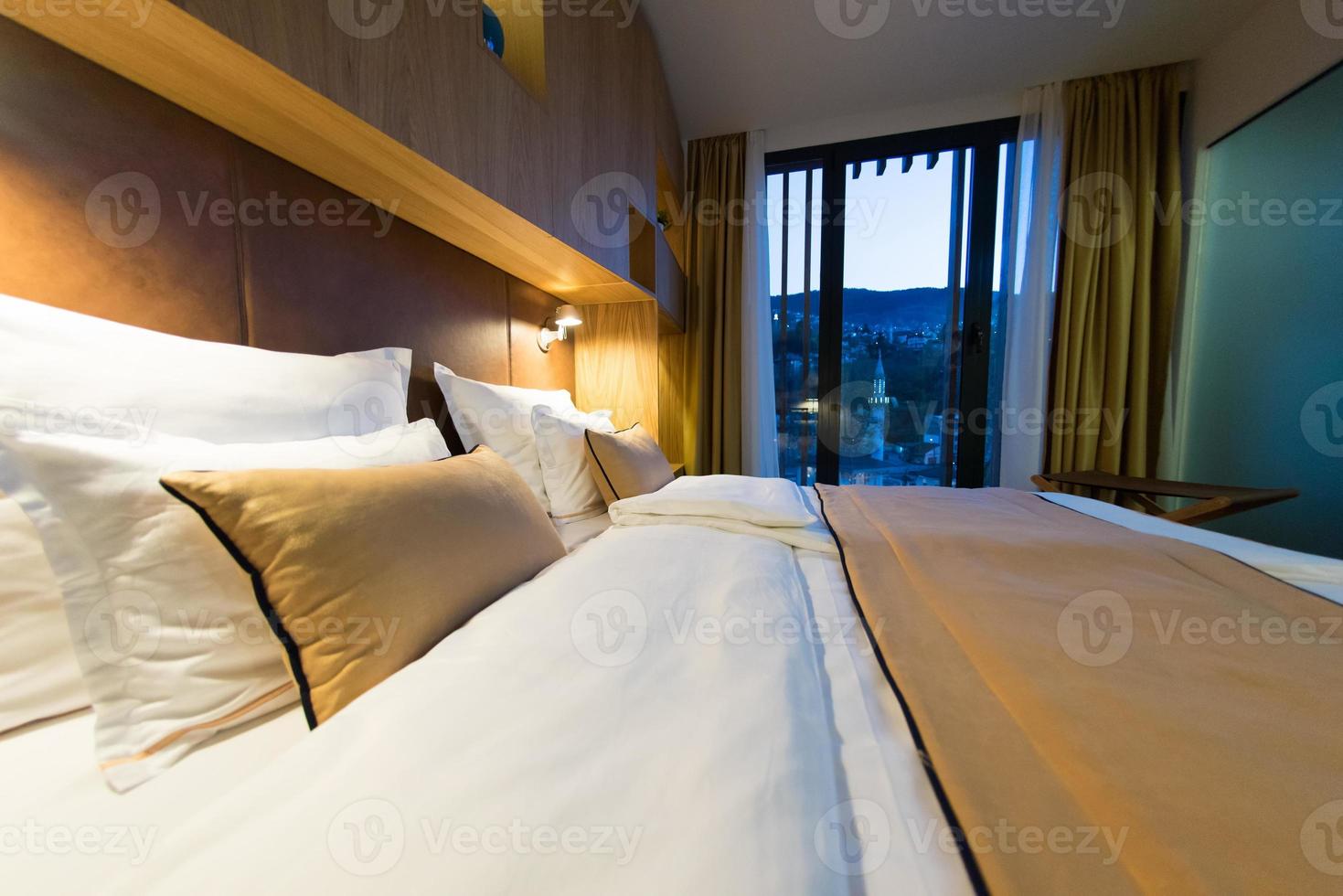 modern hotel room photo