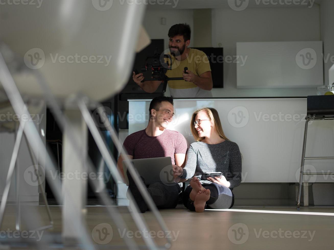 videographer at work photo