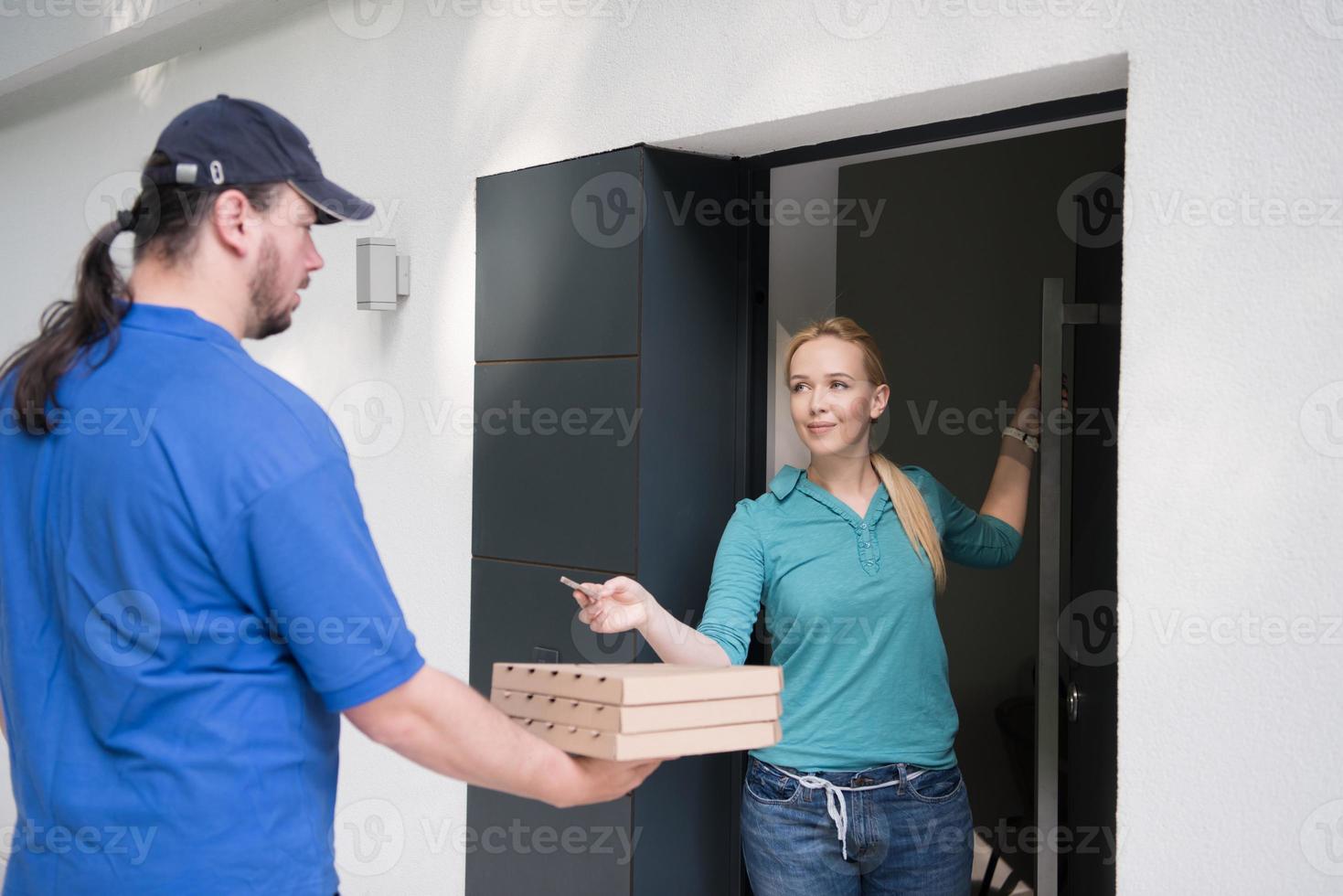 Pizza Delivery Man photo